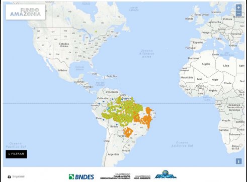 Imagem: Reprodução do site Fundo Amazônia