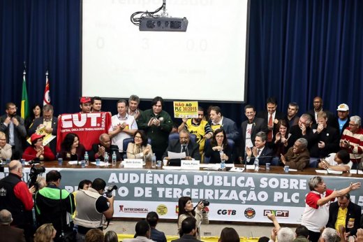 Seminario sobre Terceirizacao/ Foto: Roberto Parizotti-CUT