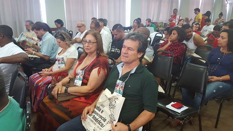 Gilda Almeida e Wellington Mello participam de debate fundamental para a democracia Rita Casaro