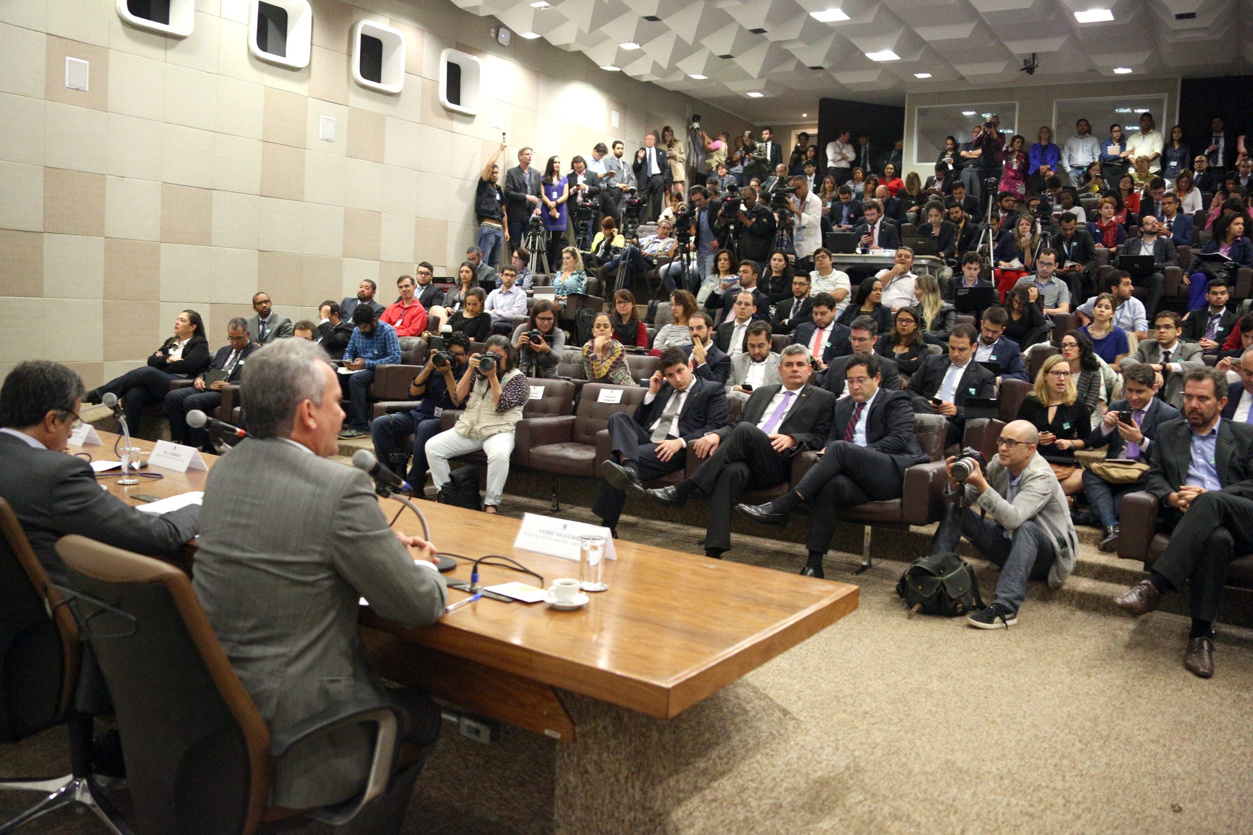 Lançamento da consulta sobre o decreto que regulamenta o Marco Civil da Internet Foto: Herivelto Batista
