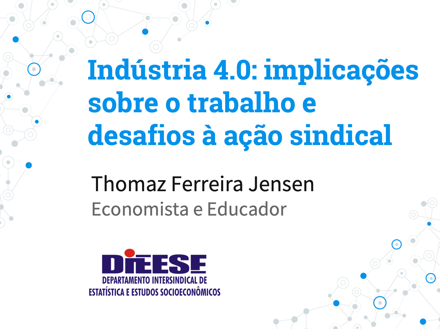 Inteligência artificial, trabalho e sindicalismo